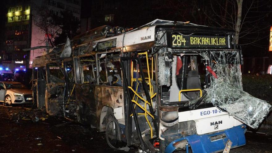 Atentado terrorista en el centro de Ankara