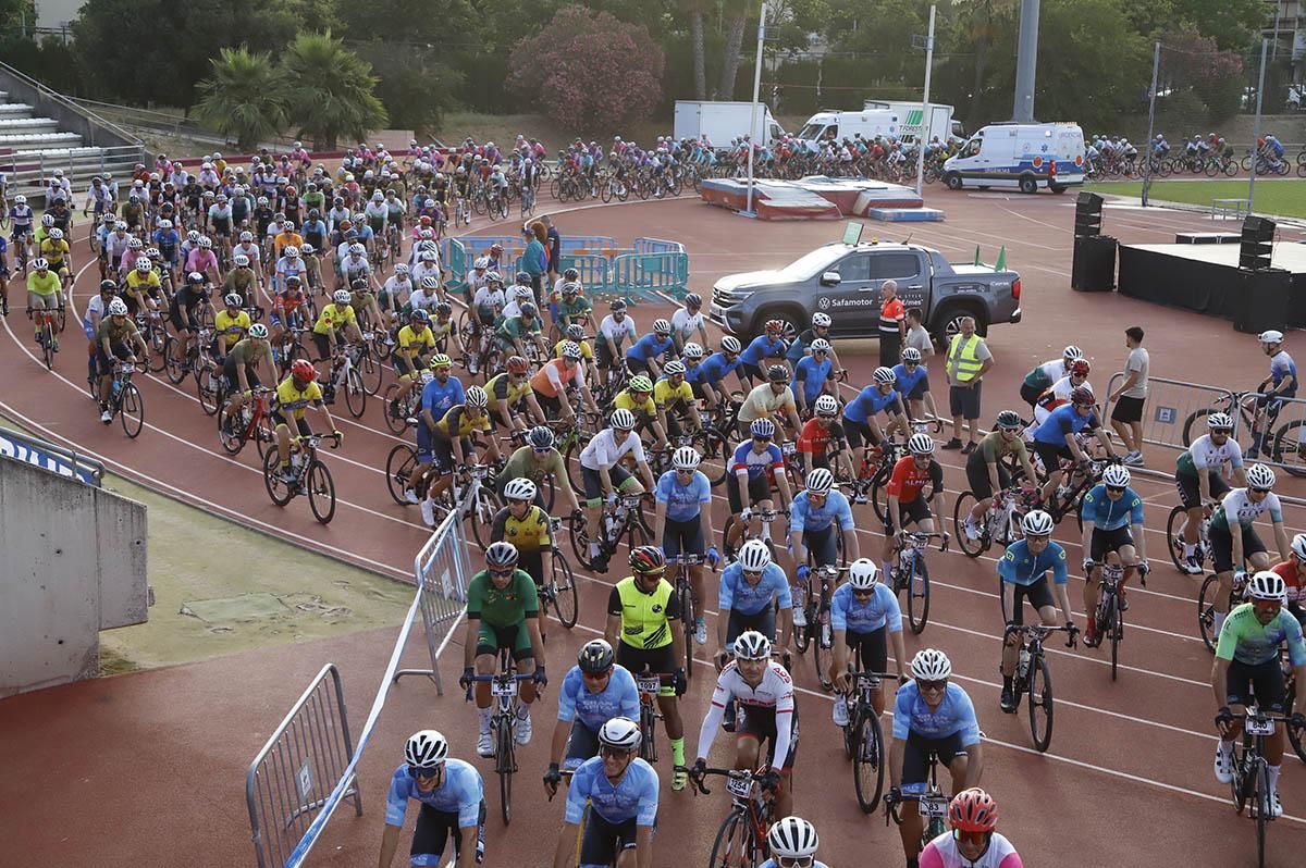 La Gran Fondo Sierra Morena de cicloturismo, en imágenes