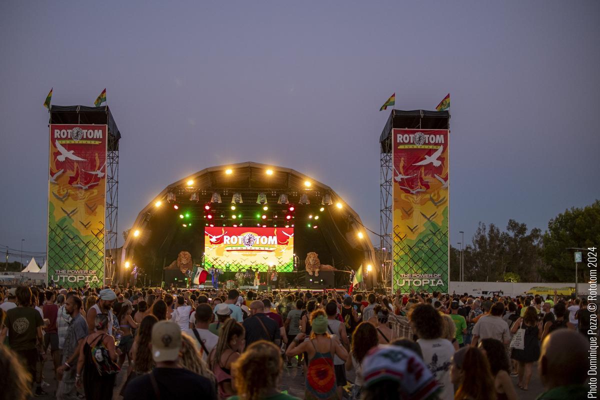 Concierto en el Main Stage.