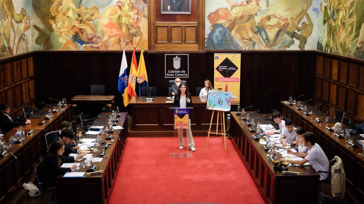 Final de la Liga Insular de Debate del Cabildo de Gran Canaria de 2022.