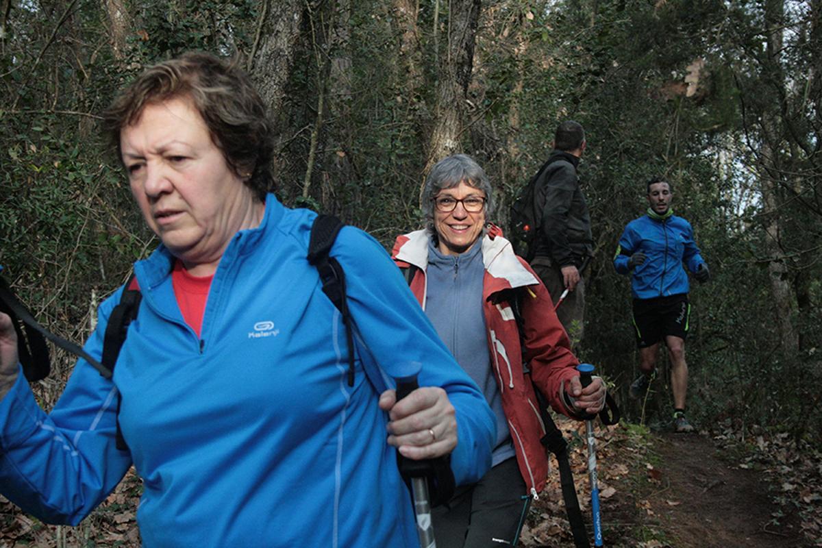 Un grup de participants en una anterior edició de la marxa.