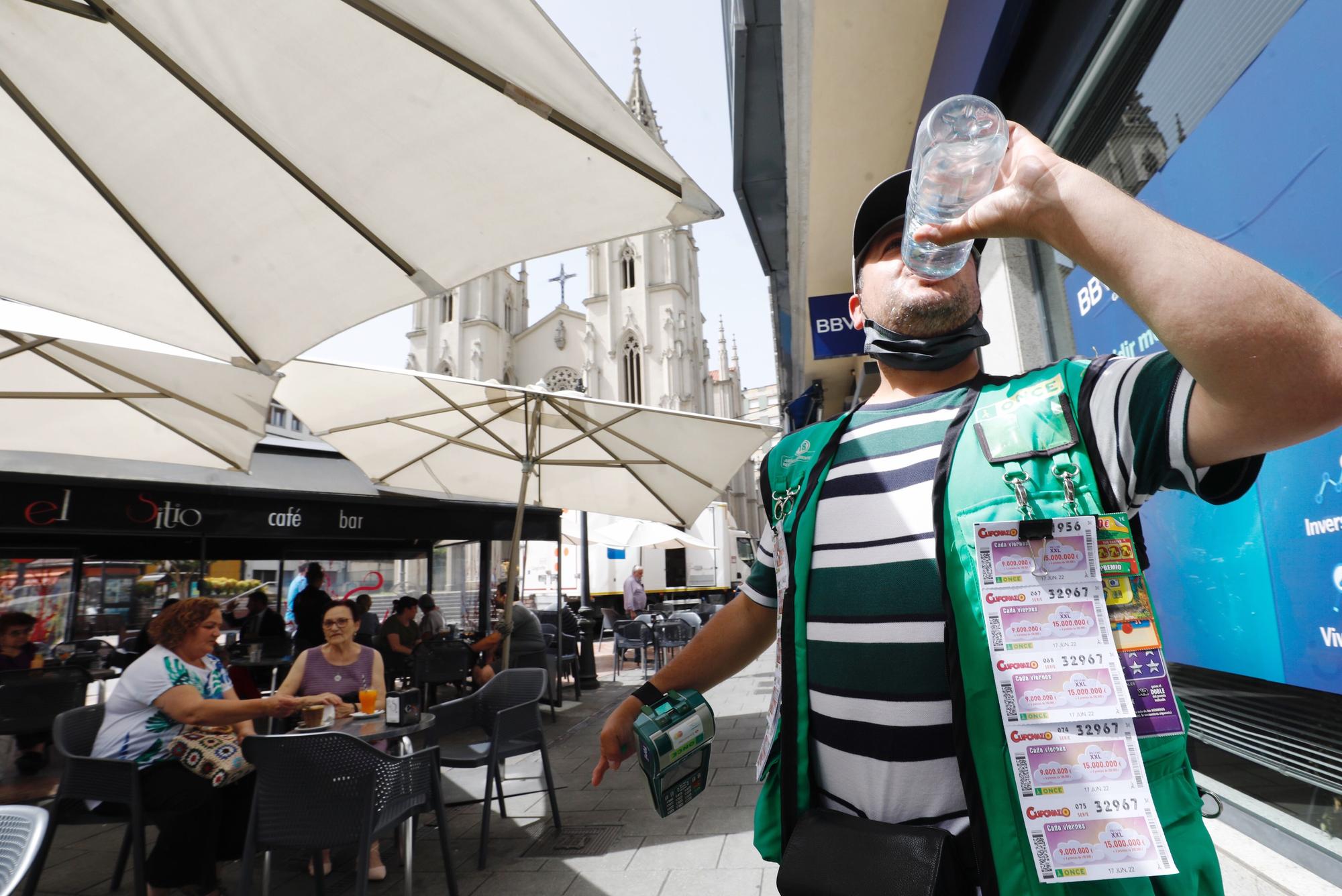 Récord histórico: Asturias alcanza la temperatura más alta registrada en el mes de Junio llegando a los 39,5 grados