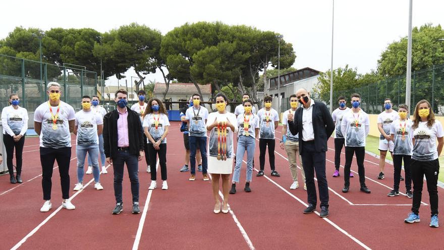 Los medallistas de la Región, homenajeados por la Comunidad Autónoma