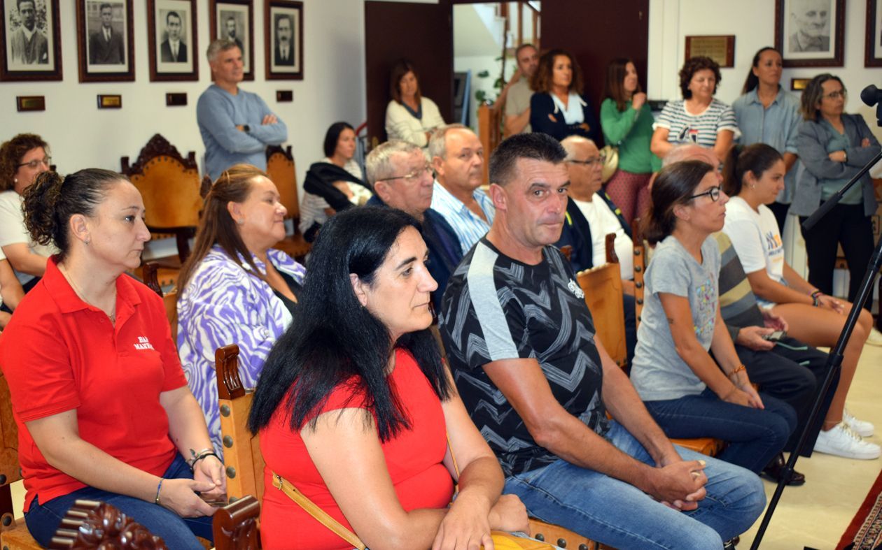 El homenaje tributado a Nerea Novo en Valga.