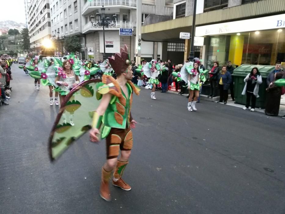 Vigo se disfraza para celebrar el Entroido