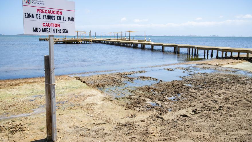 Costas recuerda a Luengo que su Consejería desaconsejó retirar fangos y lodos del Mar Menor