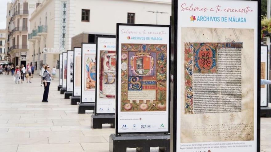 Una exposición muestra el legado documental de Málaga