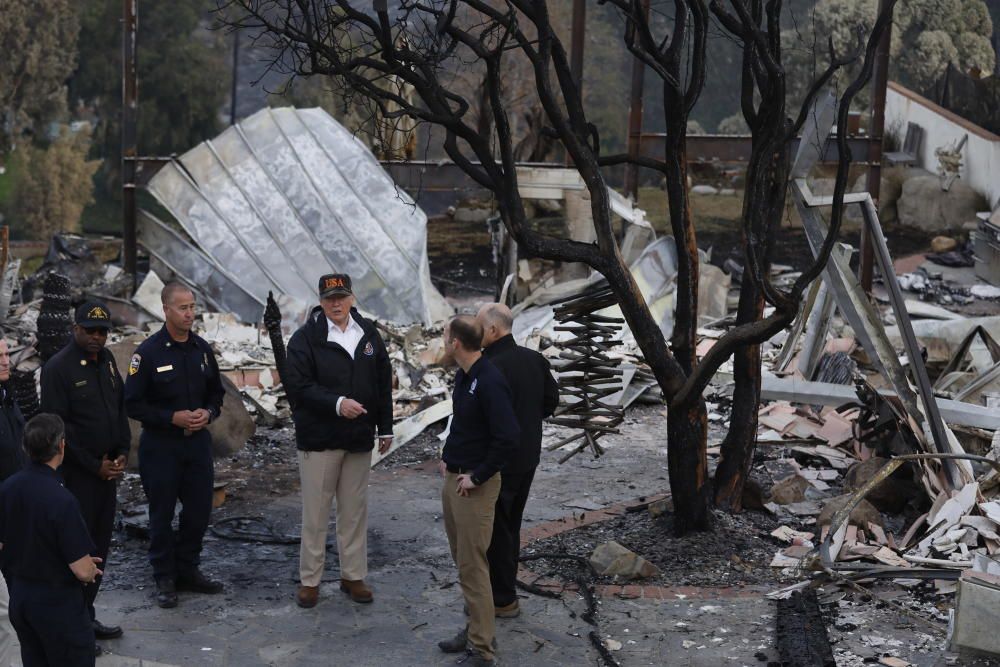 El devastador incendio de California, en imágenes