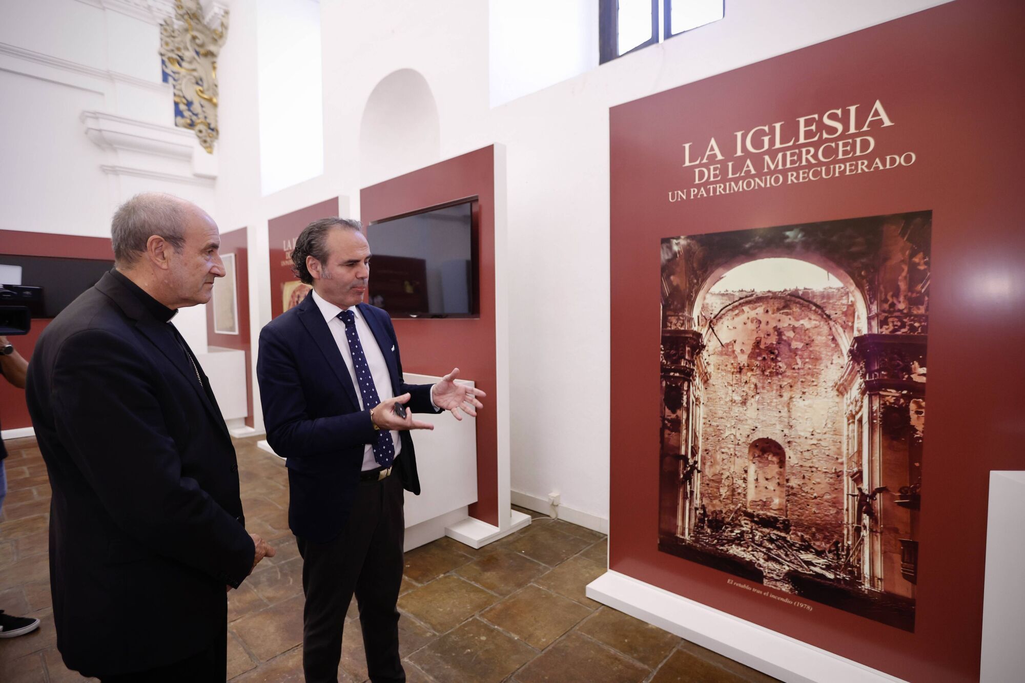 El retablo mayor de La Merced