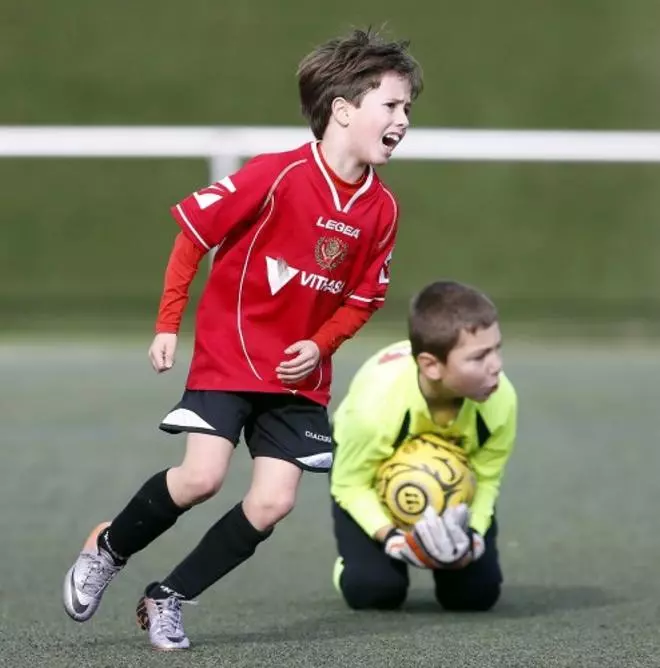 Los jóvenes triunfadores del Torneo Concello de Vigo