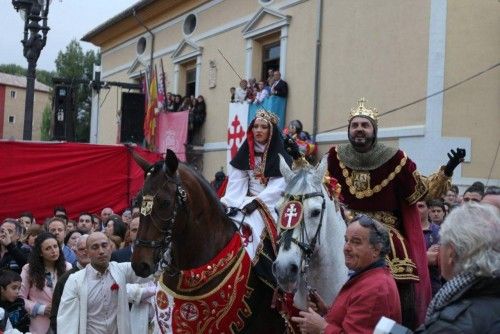 Procesión de bajada en Caravaca de la Cruz