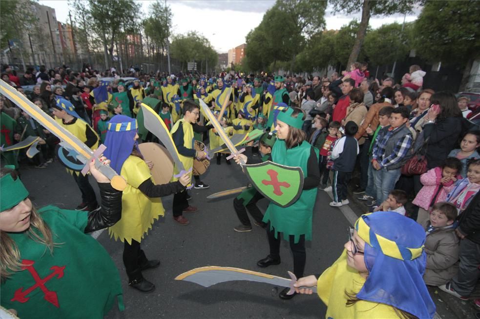 Las imágenes del desfile de San Jorge en Cáceres