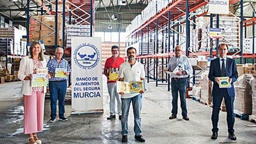 Bankia y el UCAM CB Murcia recaudan fondos en favor del Banco de Alimentos del Segura