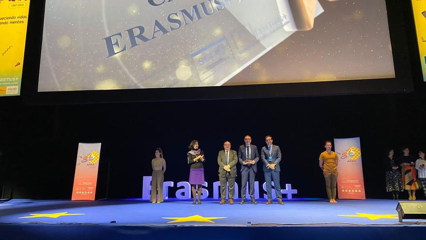 La UMU, premiada por la calidad en la gestión y su compromiso con el programa Erasmus+