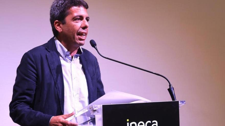 Mazón en la asamblea de Ineca