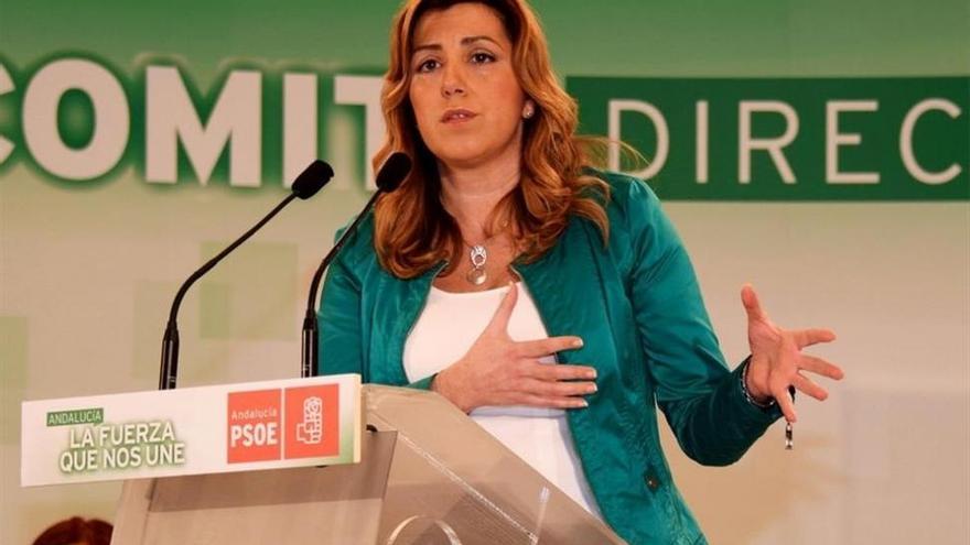 Susana Díaz exhibe hoy el «orgullo» del PSOE en la gestión de Andalucía