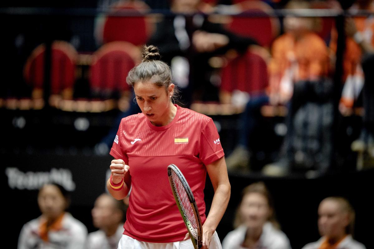 Sara Sorribes mete a España en las finales