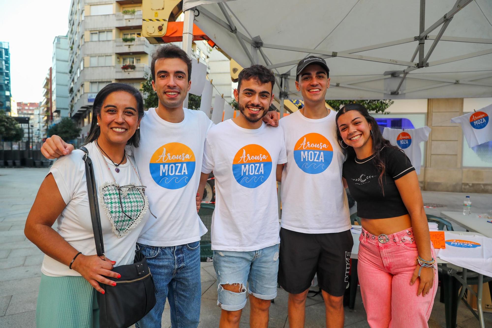 Mozos de Arousa, protagonistas en Vilagarcía