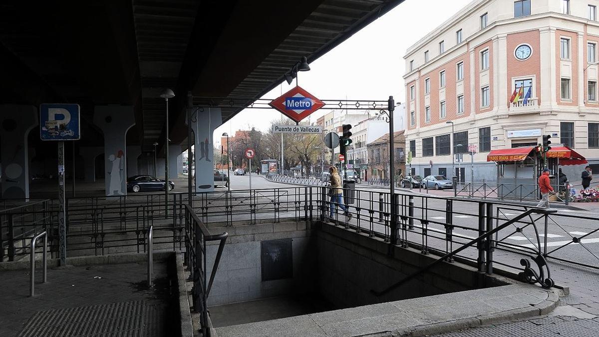 Estación de Puente de Vallecas.