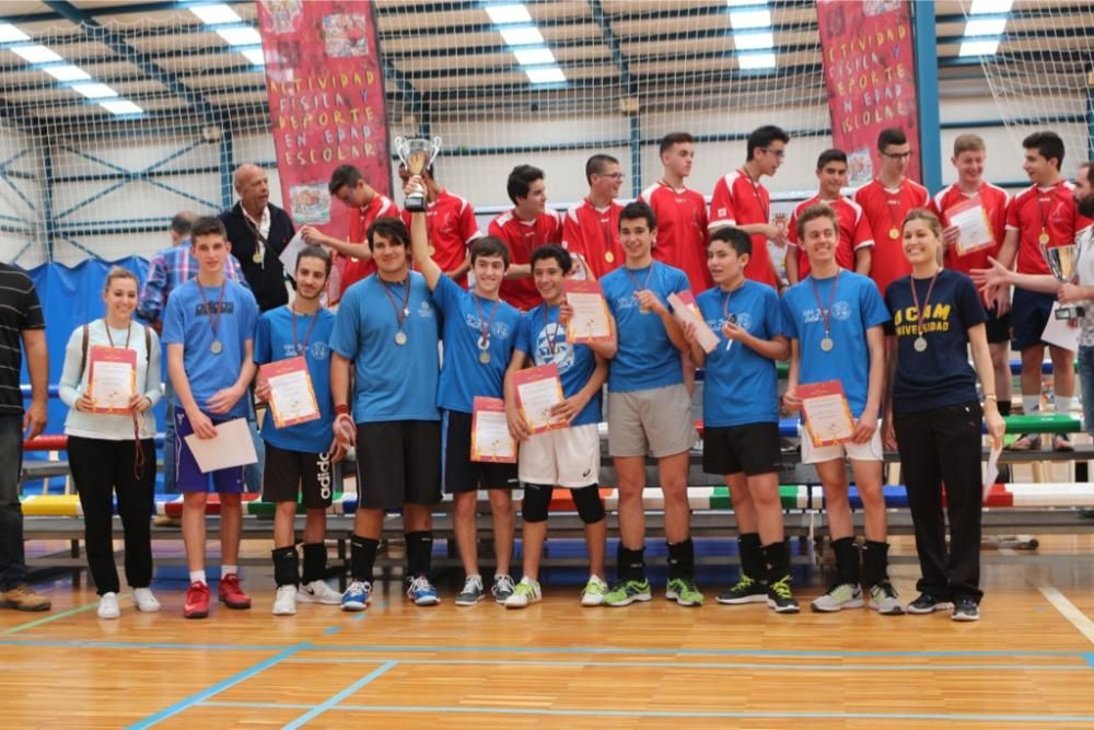 Final de Deporte Escolar Cadete en San Javier