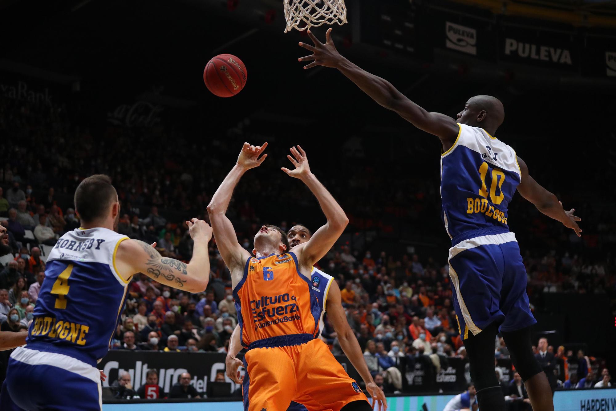 Valencia Basket vs Metropolitans, cuartos de la Eurocup