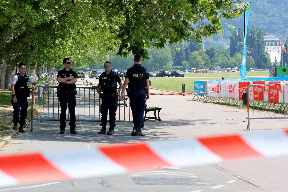 Ataque con cuchillo en un parque infantil en Annecy (Francia)