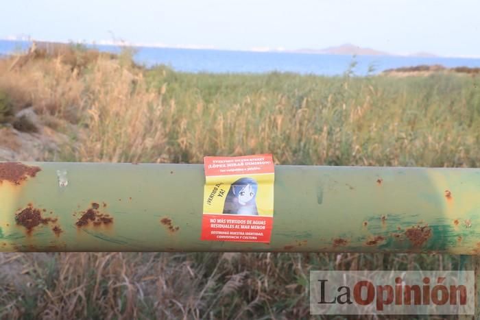 Protesta contra el estado del Mar Menor