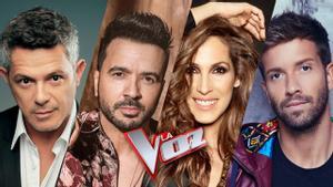 ‘La Voz’ acaba les seves audicions, així estan els equips de Malú, Pablo Alborán, Luis Fonsi i Alejandro Sanz