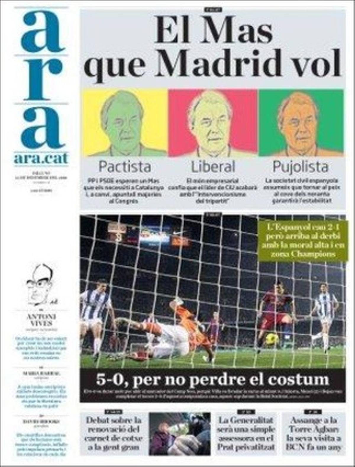 ’Ara’ també destaca a dins que ningú vol el cotxe més barat del món, el Tata Nano, pels seus incendis espontanis.