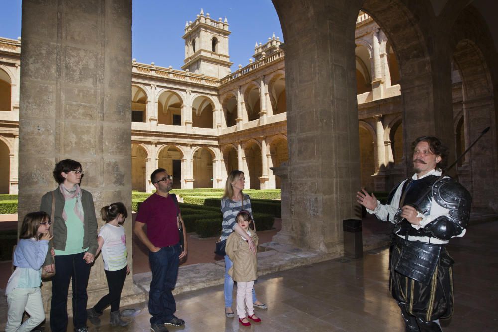 Visitas guiadas por 'Don Quijote' en el Monasterio de San Miguel de los Reyes