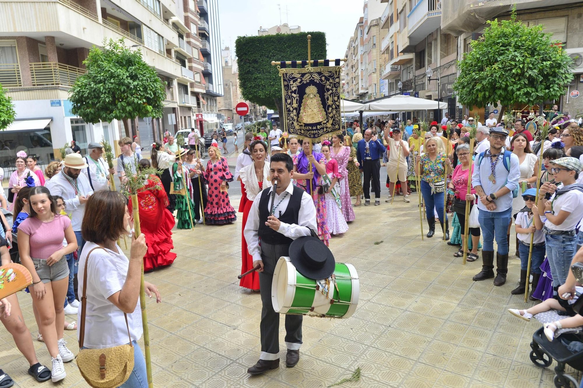 Salida de La Romería del Rocío