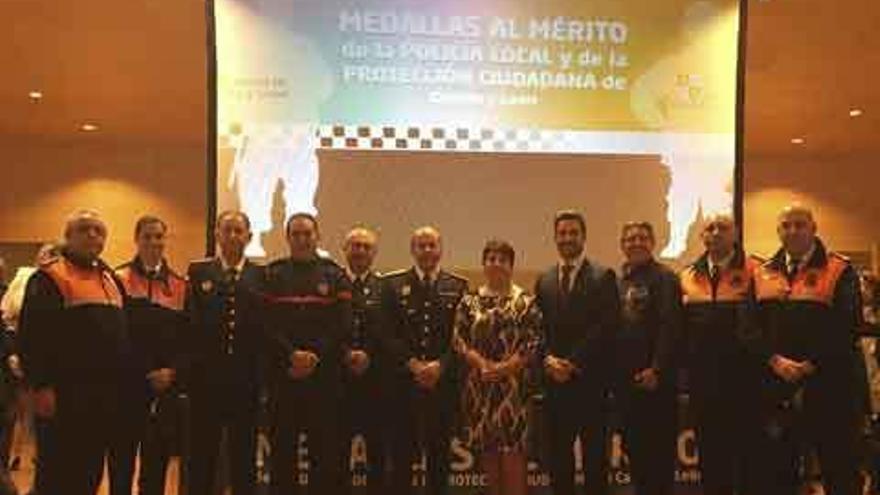 Los bomberos de Zamora, premiados por su labor de protección ciudadana