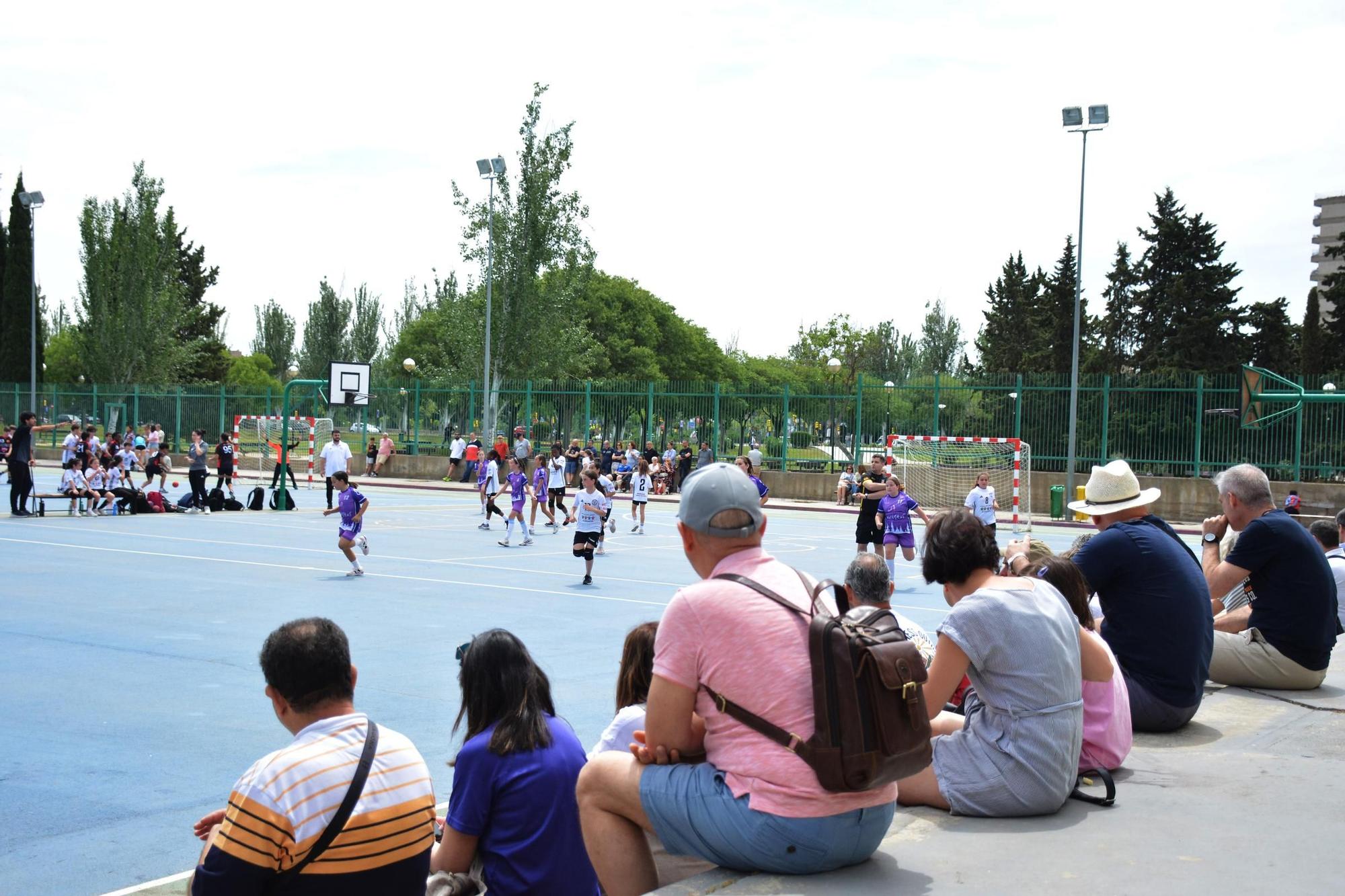 En imágenes | El colegio El Pilar-Maristas celebra las 24 Horas de Balonmano Memorial Roberto Suso