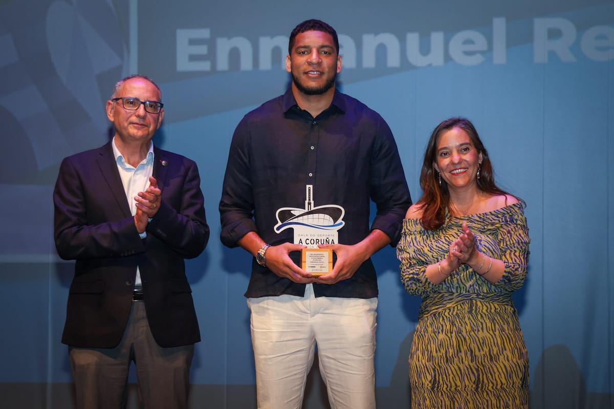 Enmanuel Reyes, premio Mellor Deportista Masculino