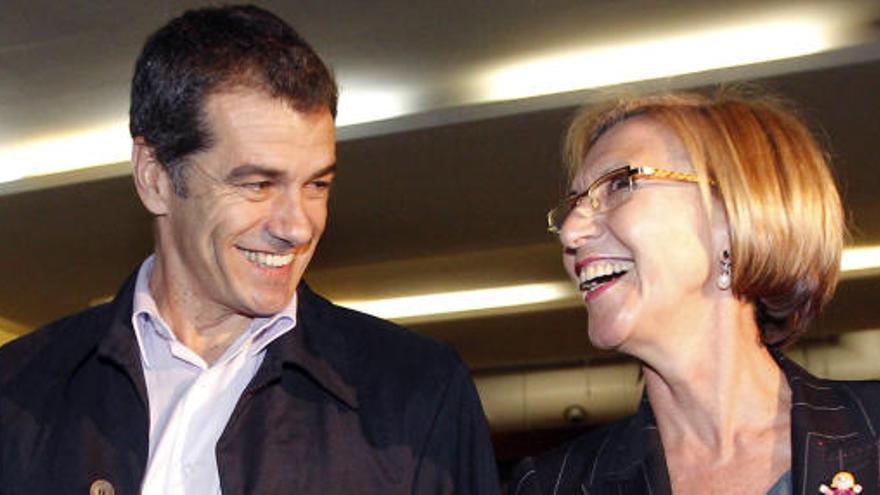 Toni Cantó y Rosa Díez, en un acto electoral.