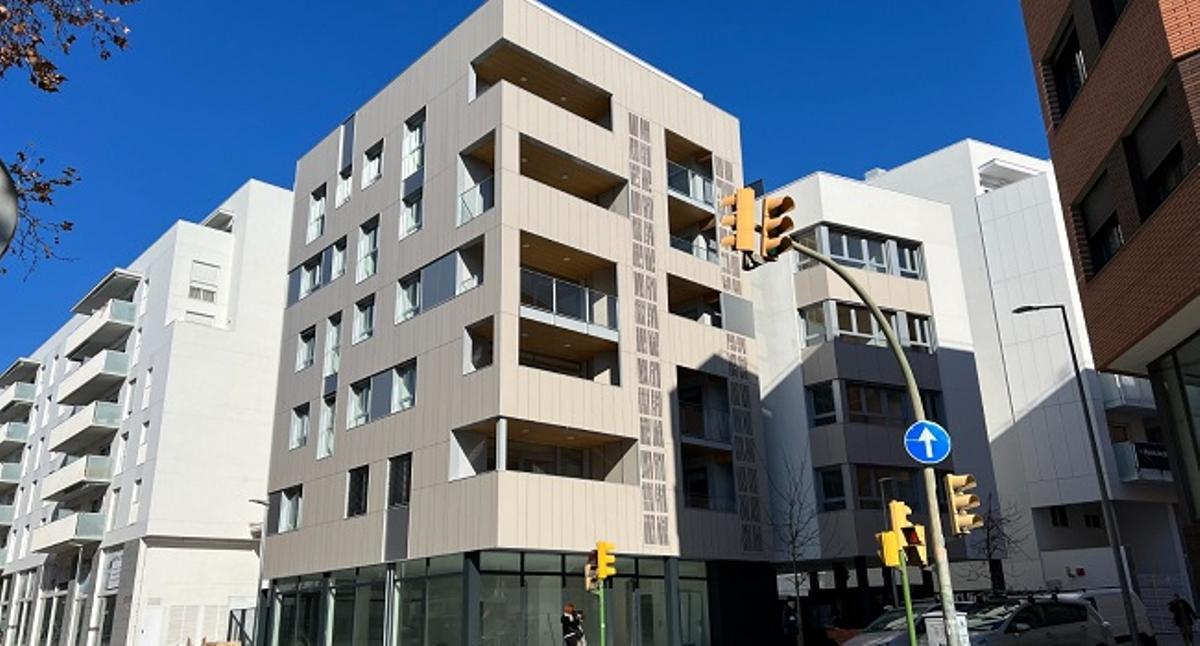 Una promoción de vivienda de alquiler asequible en Sabadell.