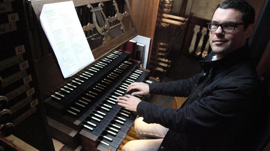 Pau Riuró reconeix que és un privilegi tocar l&#039;orgue castelloní