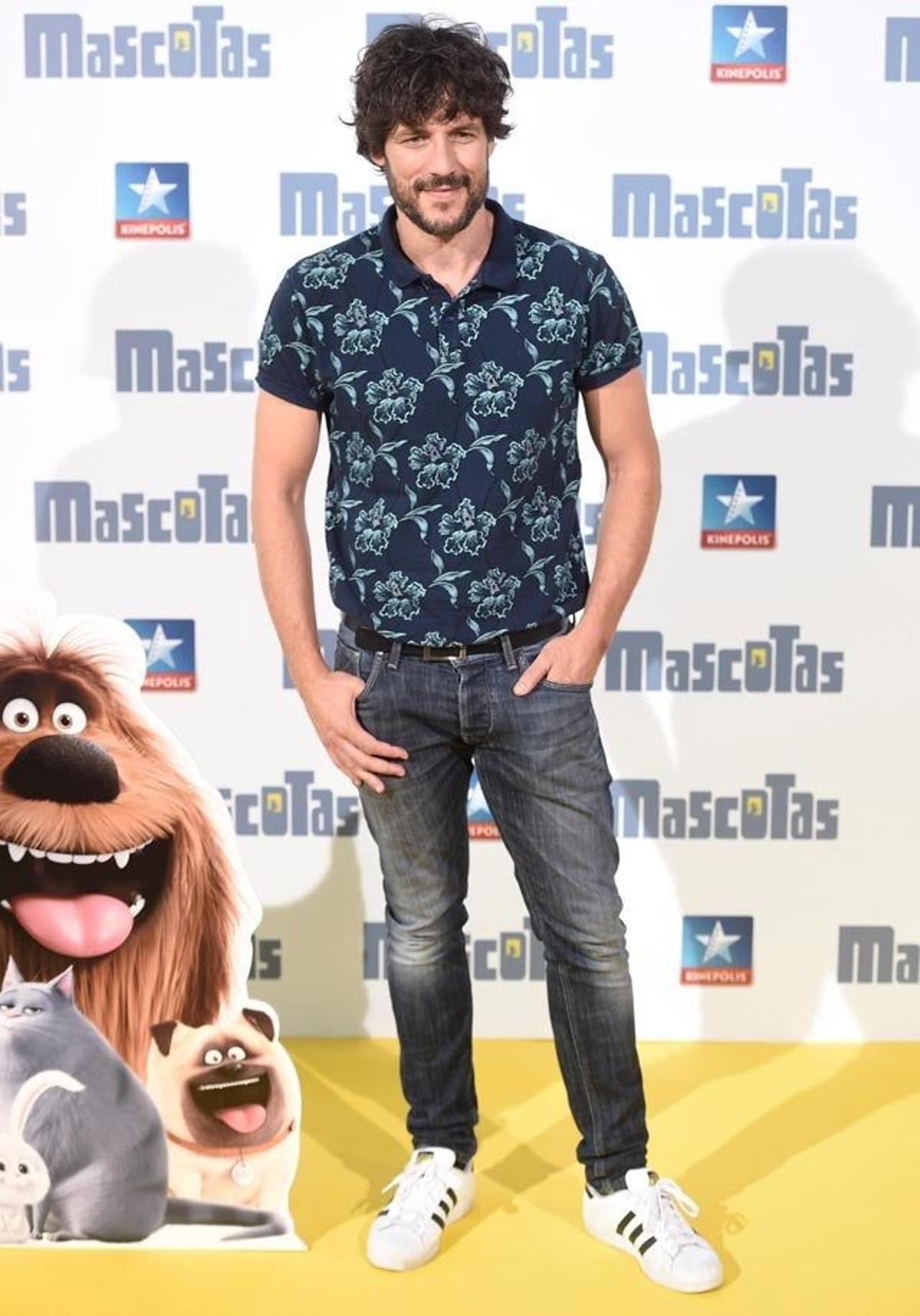 Daniel Grao, en el preestreno de Mascotas en Madrid.