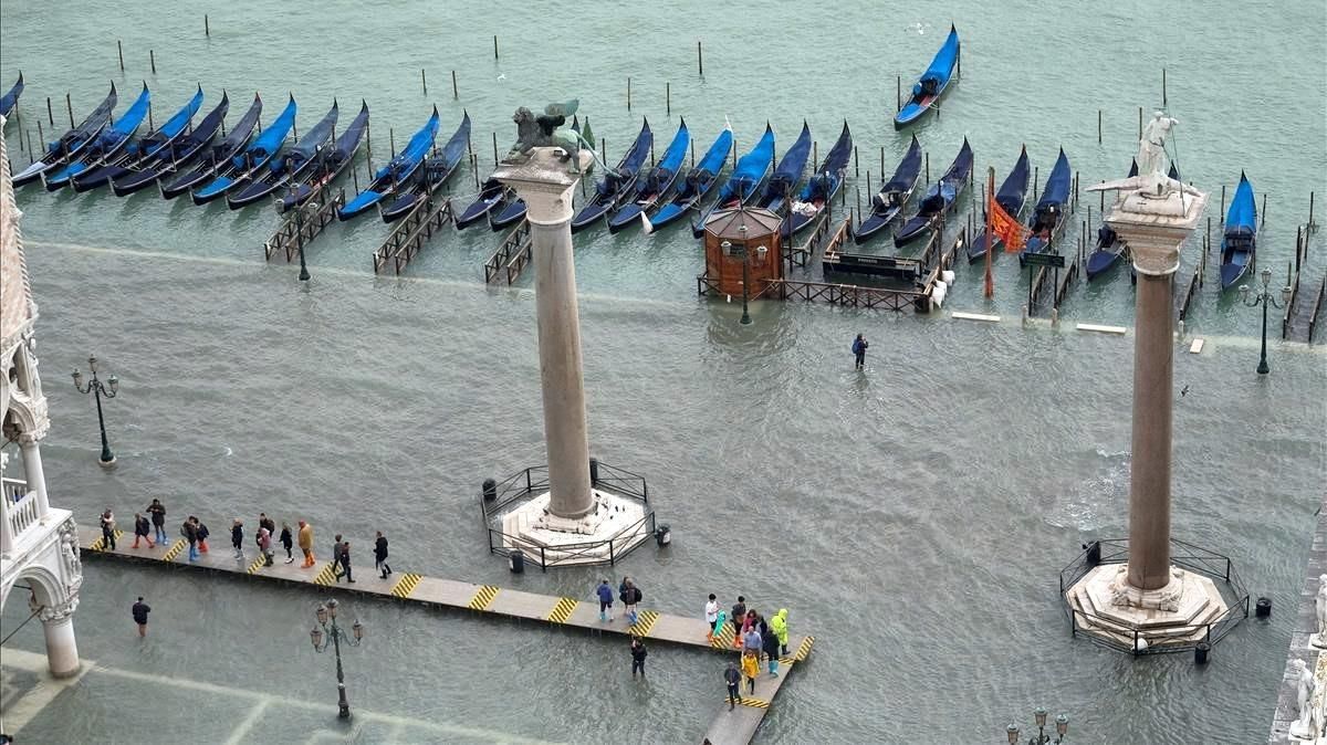 Venecia después del 'acqua alta'