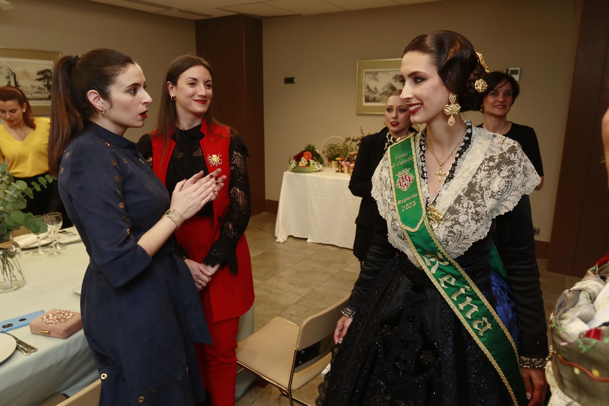 Homenaje a las reinas de las fiestas de la Magdalena