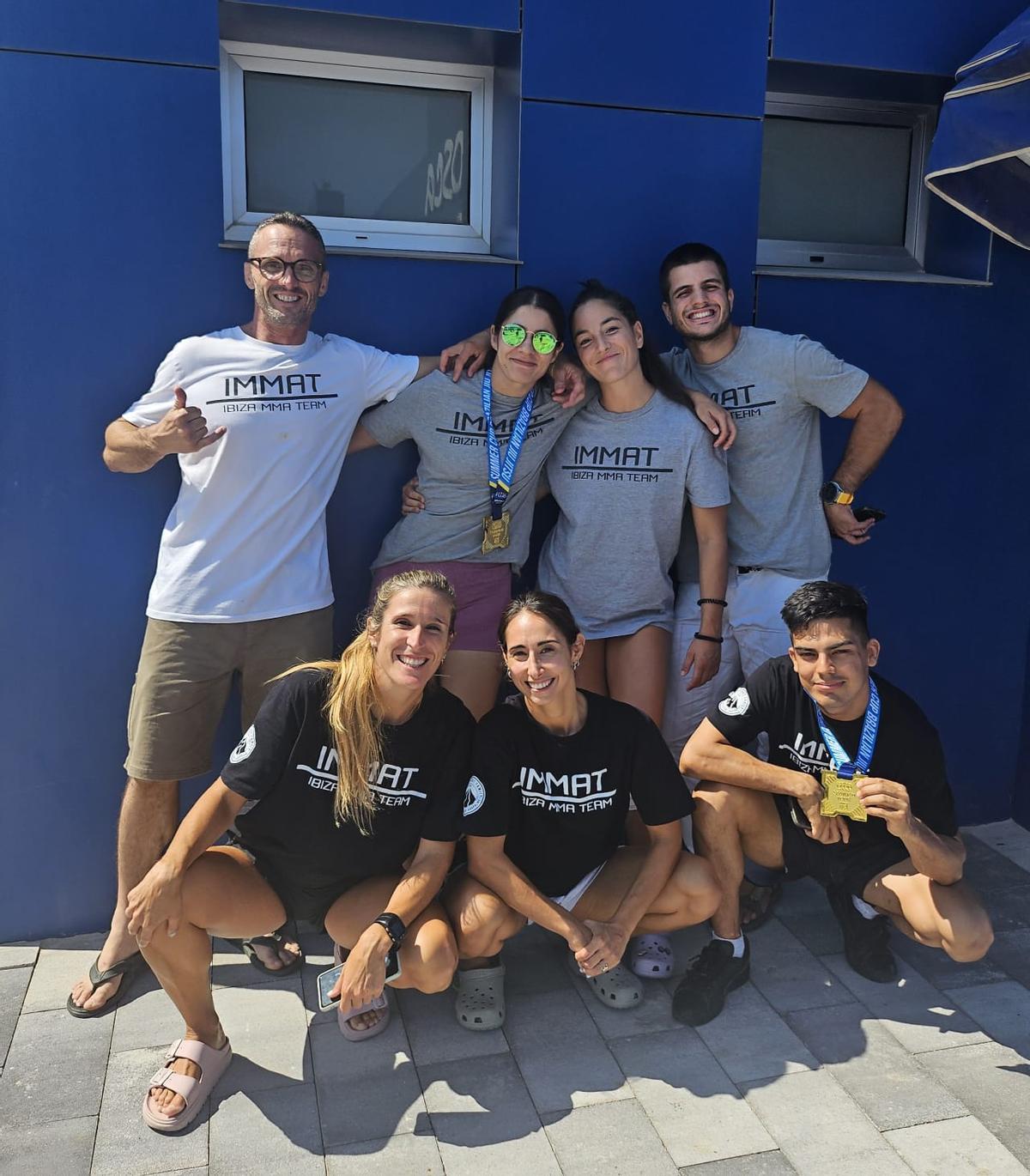 El equipo ibicenco en La Nucía