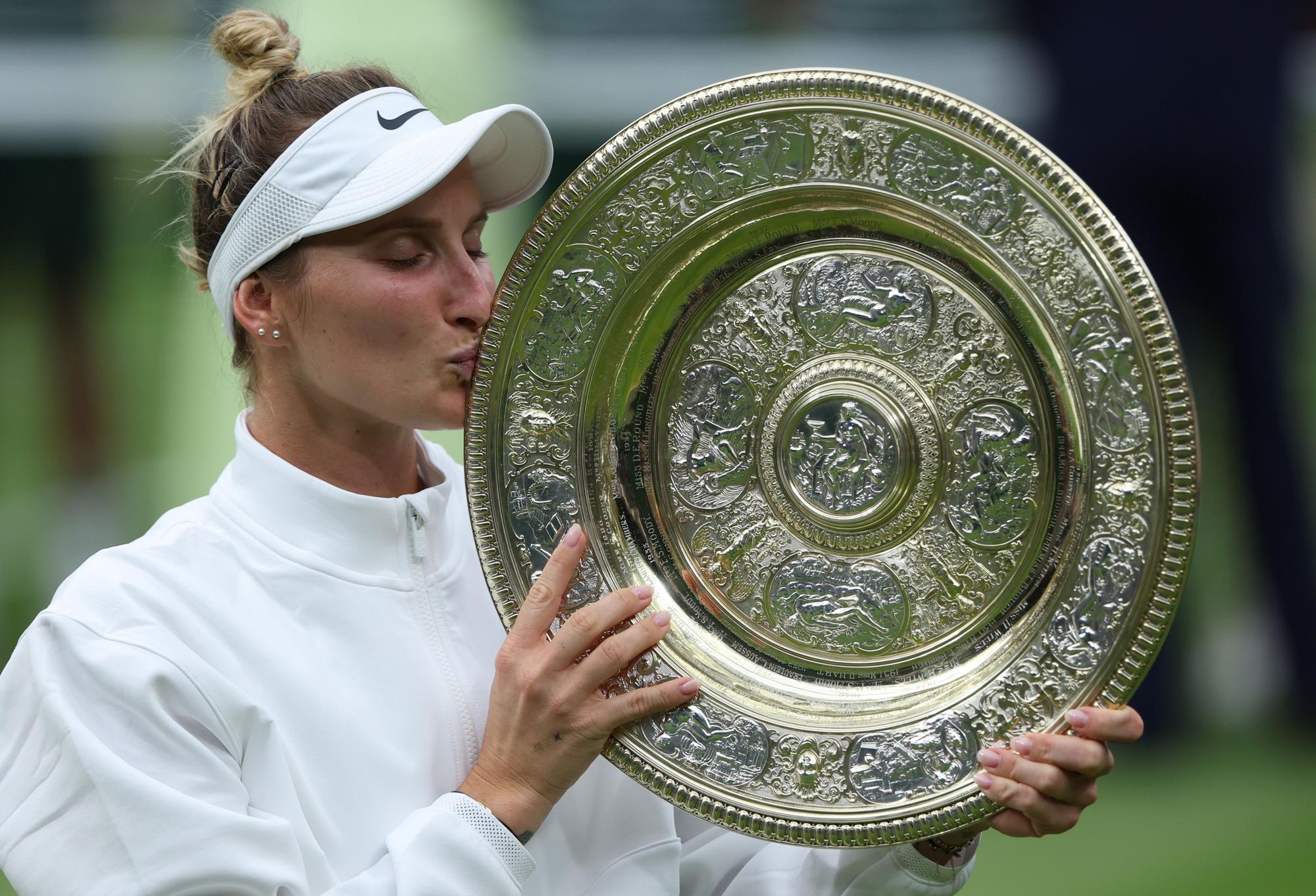 Wimbledon Final de Wimbledon Vondrousova Jabeur