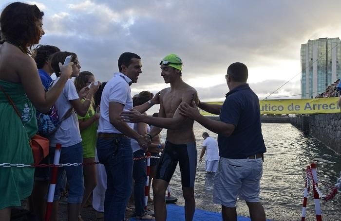 El nadador de Lanzarote Alejandro Candela, promesa de la natación que ha muerto