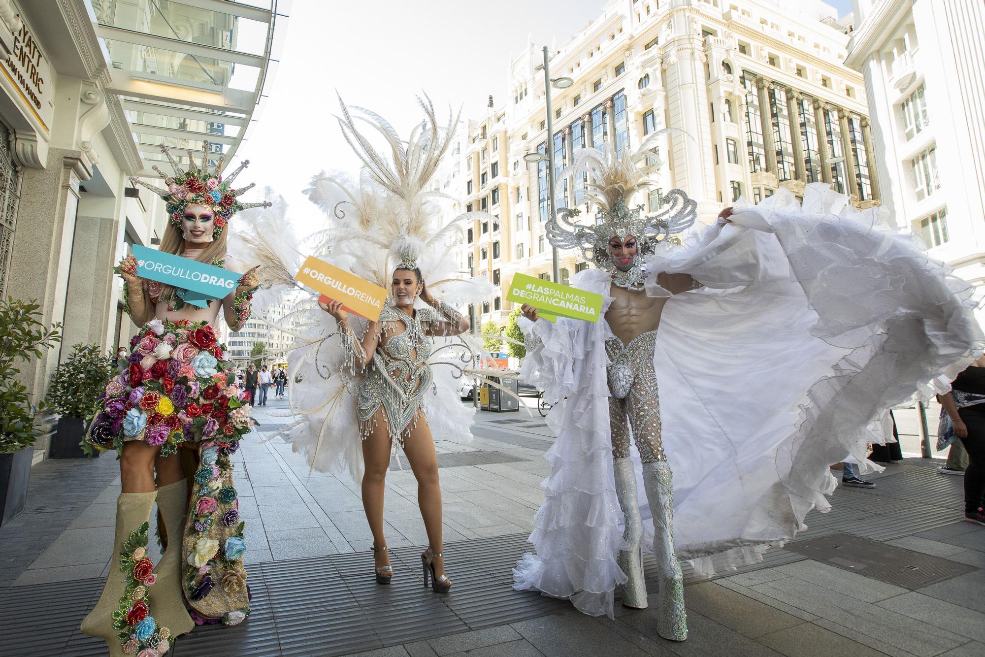 El Carnaval de Las Palmas de Gran Canaria late en el corazón de Madrid