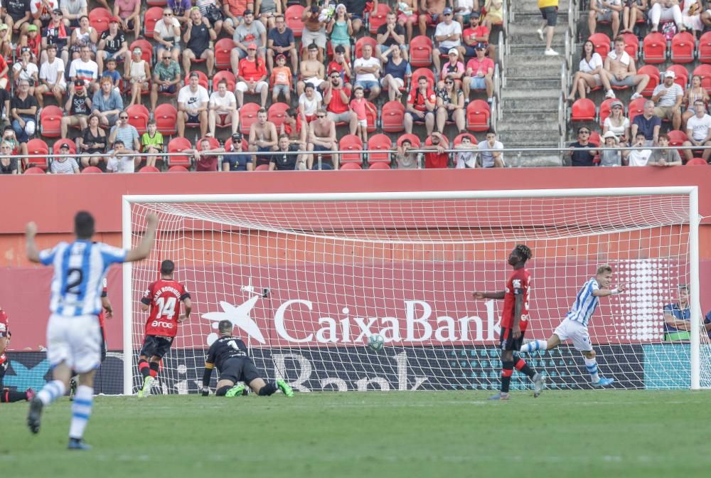 Mallorca-Real Sociedad: Los bermellones encajan su primera decepción