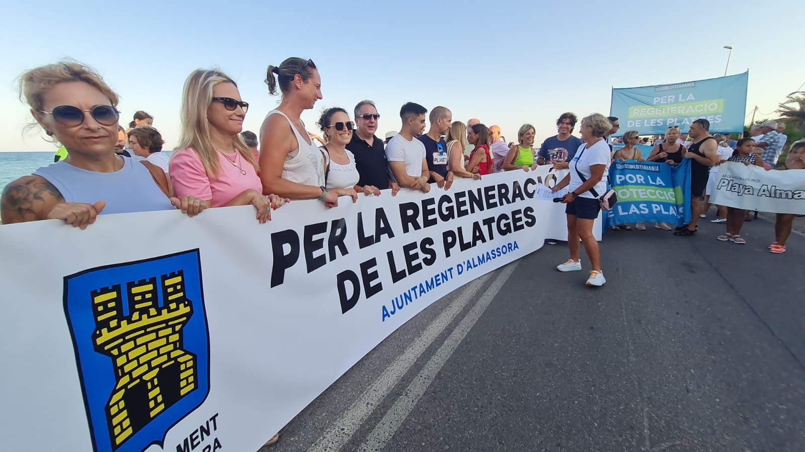 IMÁGENES: Castellón se planta ante la inacción de Costas