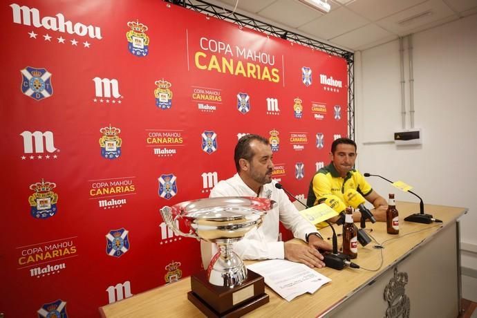 Manolo Jiménez, en la presentación de Copa Mahou