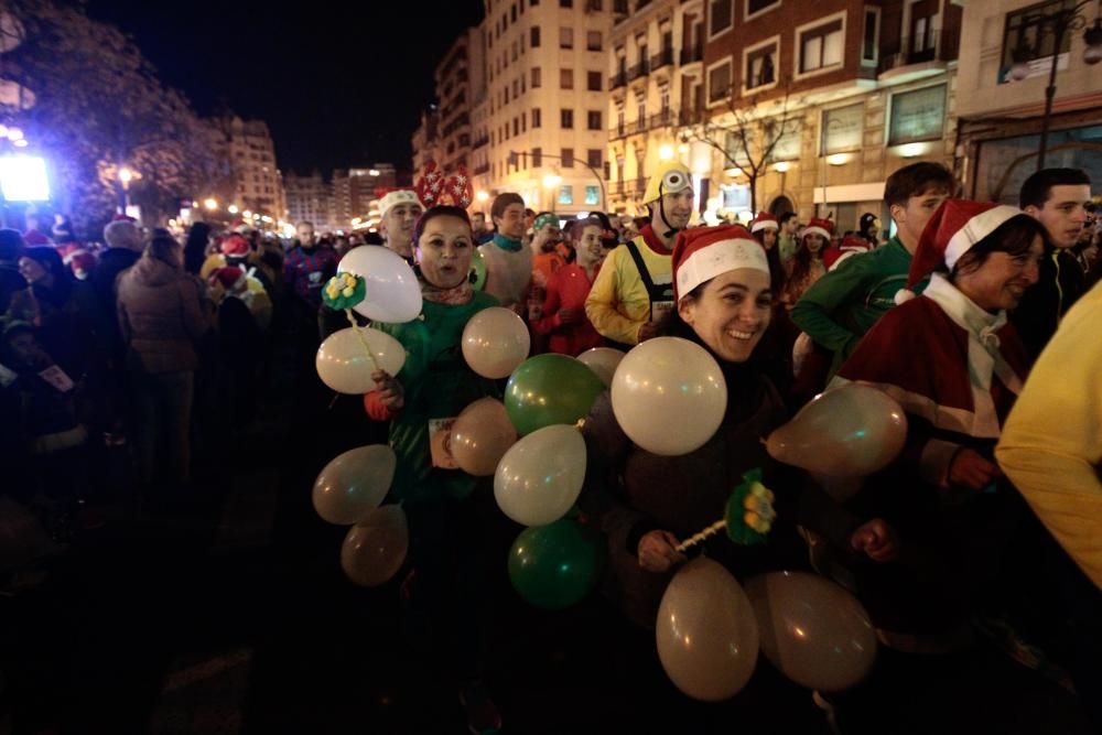 Participantes en la San Silvestre de Valencia