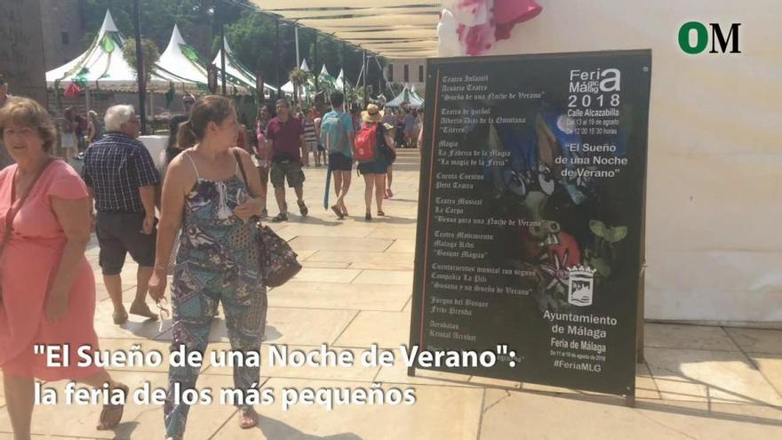 La Feria de los Niños, en la calle Alcazabilla