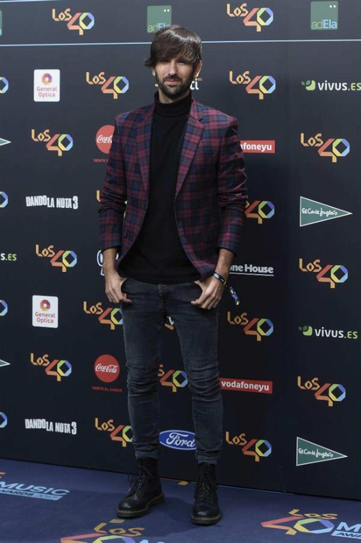 David Otero en Los 40 Music Awards 2017